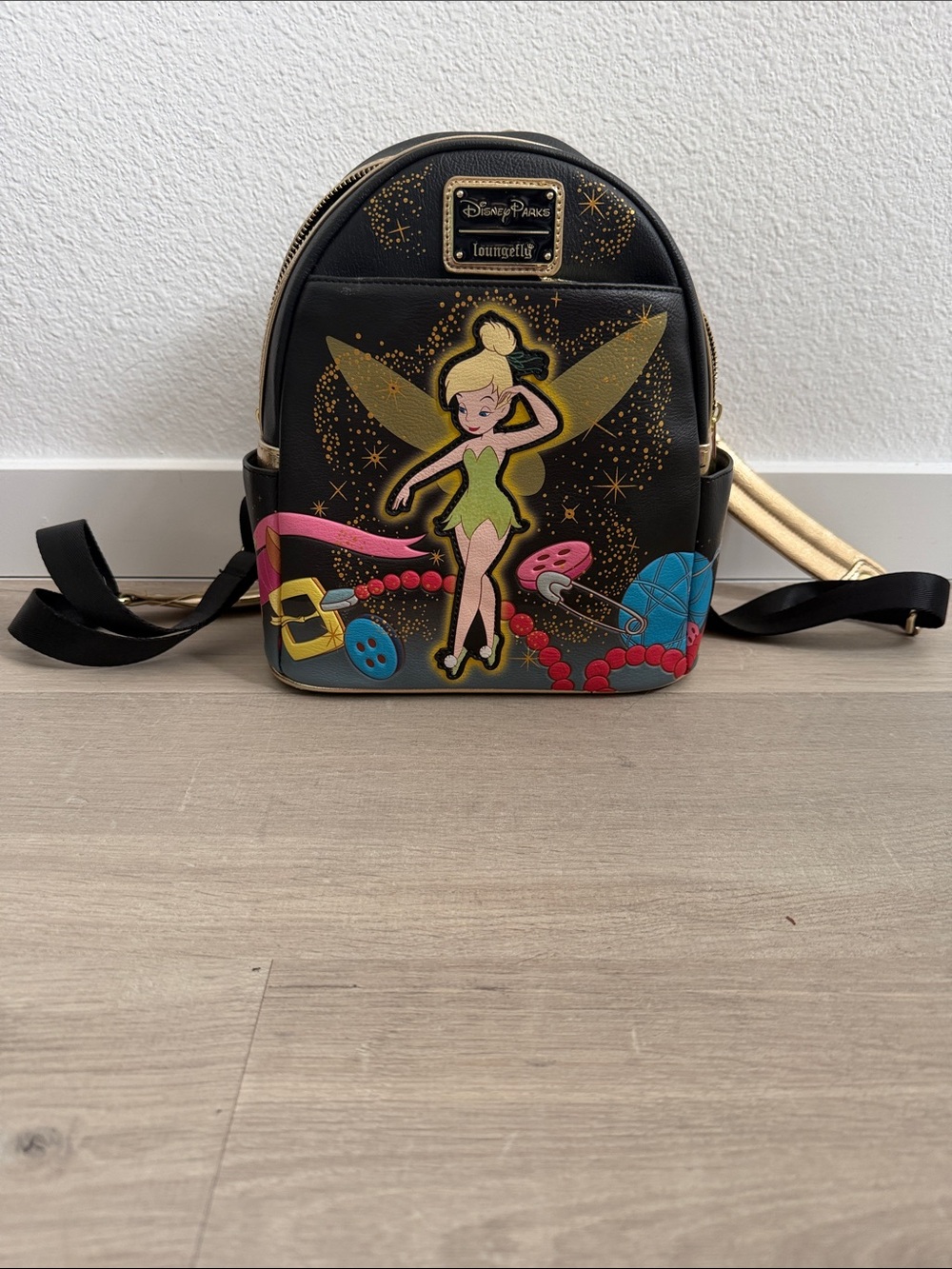 Loungefly Disney Peter Pan Light Up Tinkerbell Mini Backpack